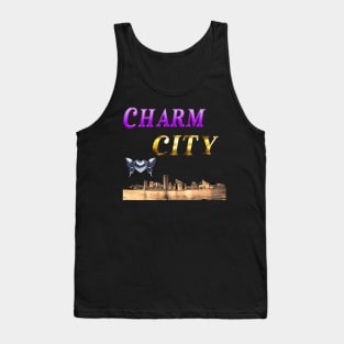 CHARM CITY BALTIMORE DESIGN Tank Top